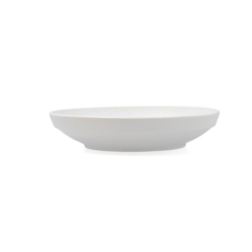 Djup tallrik Bidasoa Fosil Vit Keramik 21 x 21 x 4,7 cm (6 antal