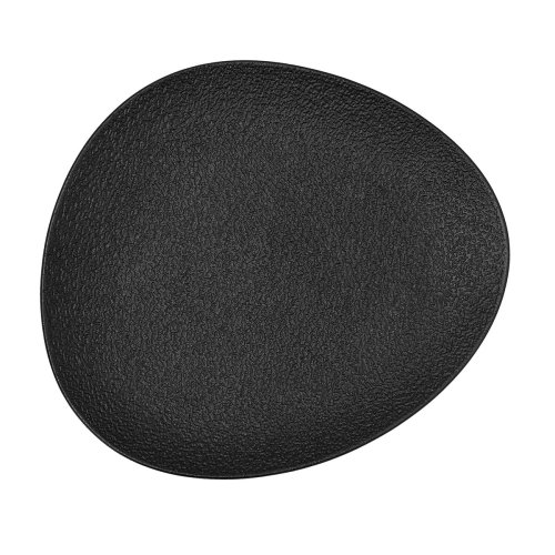 Platt skl Bidasoa Fosil Svart Keramik Avlng 28 x 24,8 x 2,5 cm