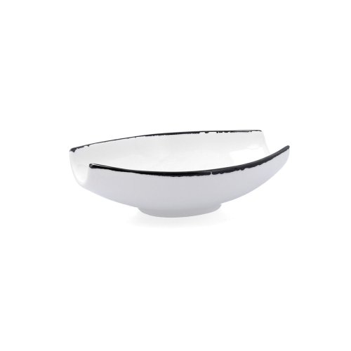 Skl Ariane Vital Filo Vit Svart Keramik 19 x 13,5 cm (8 antal)