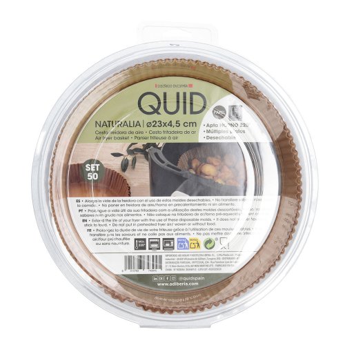 Set med matbrickor Quid Naturalia Brun 4,5 x 23 cm 50 antal