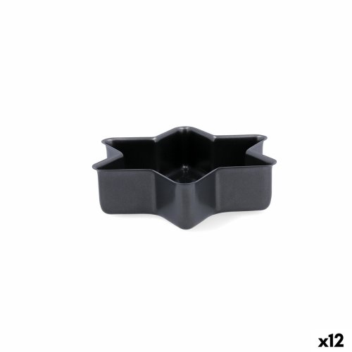 Bakform Quid Sweet Grey Gr Metall 21 x 5 cm (12 antal)
