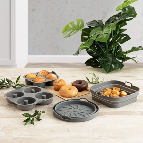 Muffinsbricka Quid Naturalia Gr 17 x 17 x 5 cm Silikon (12 anta