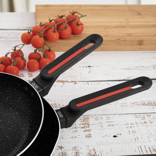 Stekpanna Quid Tentacion Svart Metall Stmplad aluminium  24 cm