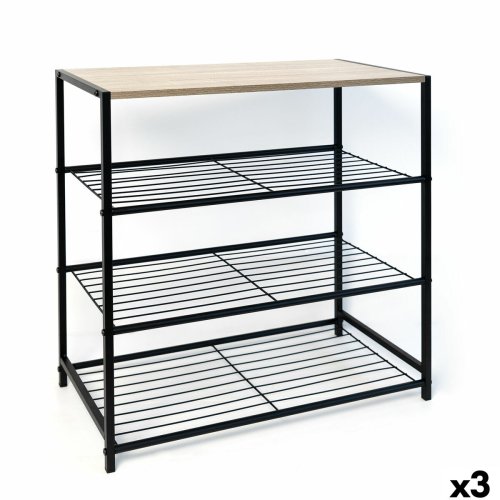 Bokhylla Vinthera Moa Metall Tr MDF 60 x 30 x 63,5 cm (3 antal)