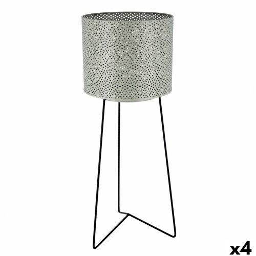 Krukvxt med stllning Vinthera Moa Grn Metall 22 x 22 x 58 cm