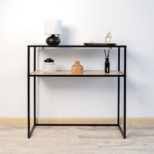 Bokhylla Vinthera Moa Metall Tr MDF 78 x 27 x 77 cm (4 antal)