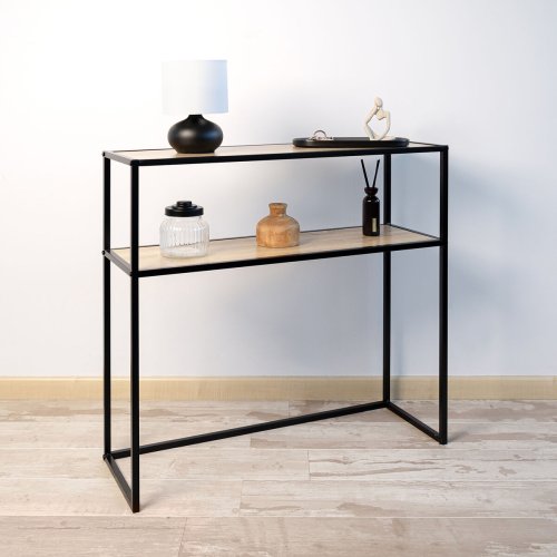 Bokhylla Vinthera Moa Metall Tr MDF 78 x 27 x 77 cm (4 antal)