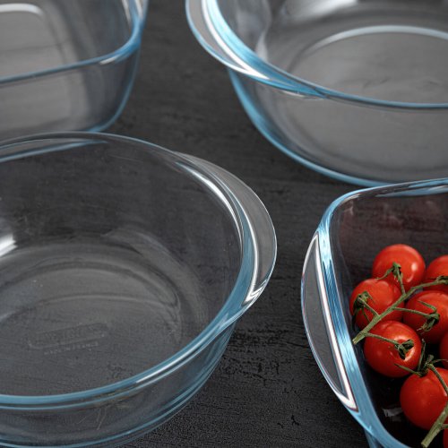 Servingsfat Pyrex Airfryer Transparent Glas 1 L 20 x 17 cm (10 a