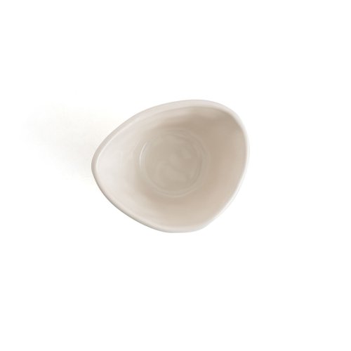 Snacksskl Bidasoa Cosmos Vit Keramik 12 cm (6 antal)