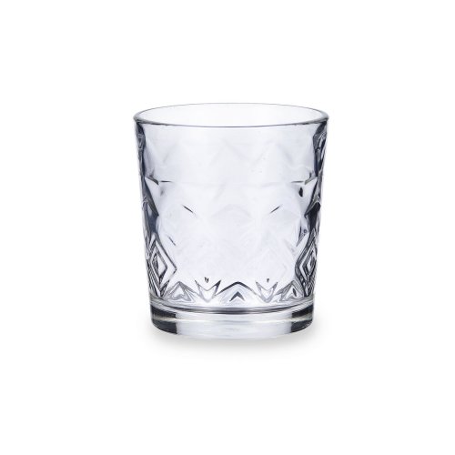 Glas fr vatten Quid Rombos Transparent Glas 260 ml (6 antal)