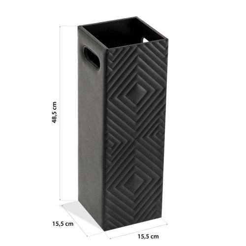 Paraplystll Versa Svart 15,5 x 48,5 x 15,5 cm