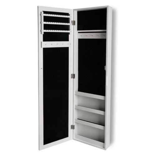 Vggspegel Versa Vit Tr MDF Minimalistisk 10 x 120 x 30 cm