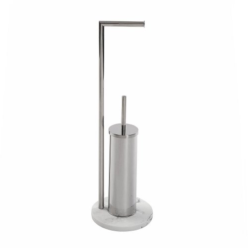 Toalettrullehllare Versa Metall Plast Multicolour 65 cm