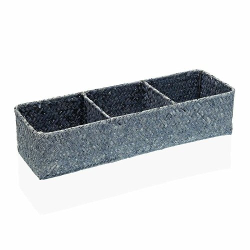 Multifunktionell korg Versa Bl Havsalger 12 x 8 x 36 cm