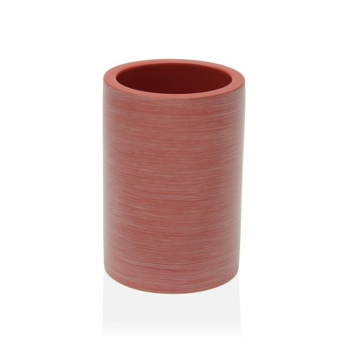 Tandborsthllare Versa TERRAIN Rosa Harts (8,2 x 9,3 x 8,2 cm)