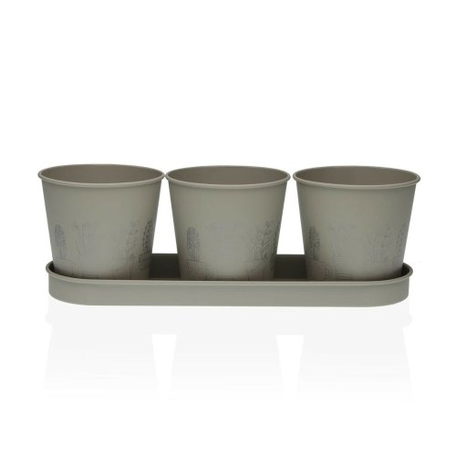 Kruka Versa Gr Trippel Metall (11 x 33 cm)