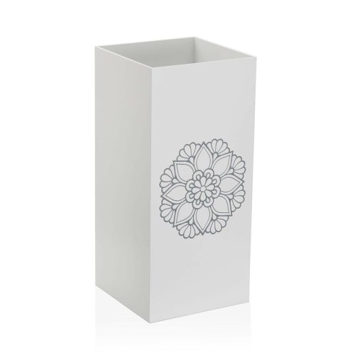 Paraplystll Versa Mandala Vit Tr MDF (22 x 48 x 22 cm)