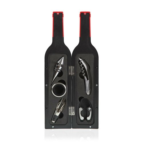 Set med Vintillbehr Versa Flaska Plast 7 x 7 x 32 cm
