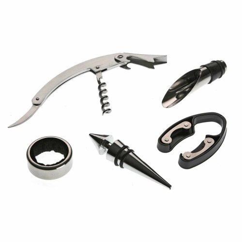 Set med Vintillbehr Versa Flaska Plast 7 x 7 x 32 cm