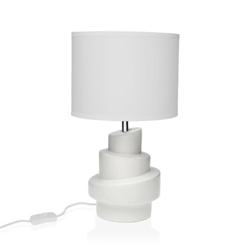 Bordslampa Versa Vit Keramik 20 x 35 cm