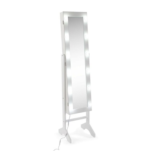 Vggspegel Versa Vit Speglar Tr MDF 35 x 153 x 35,2 cm Smyckesk