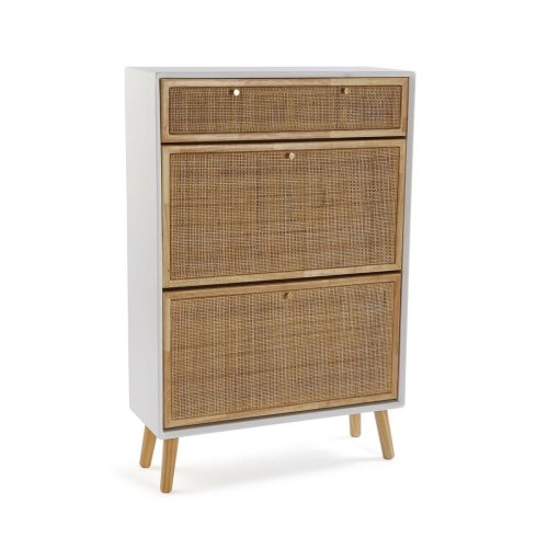 Skostll Versa Vega Rattan Paulowniatr 25,5 x 106 x 70 cm