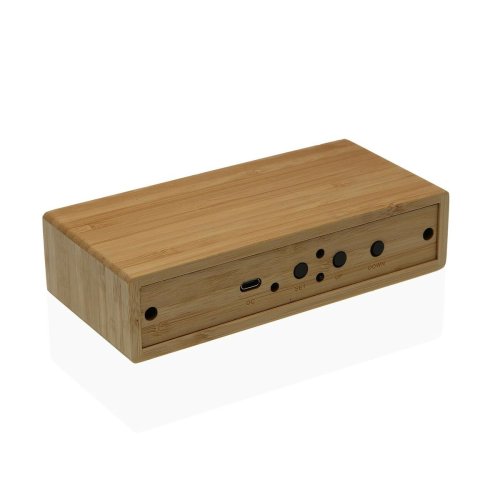 Vckarklocka Versa Bambu Minimalistisk 7,3 x 3,5 x 16 cm