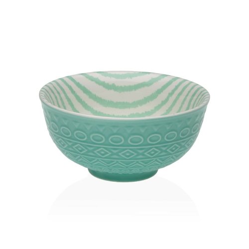 Snacksskl Versa Turkos Keramik Porslin 12,3 x 5,8 x 12,3 cm