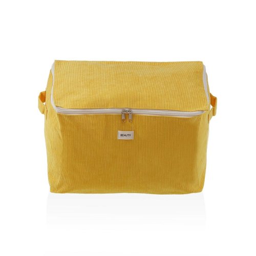 Frvaringslda Versa Corduroy 38 x 26 x 26 cm Gul