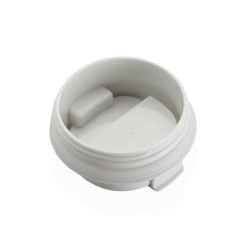 Glas med lock Versa Vit Stl polypropen 510 ml