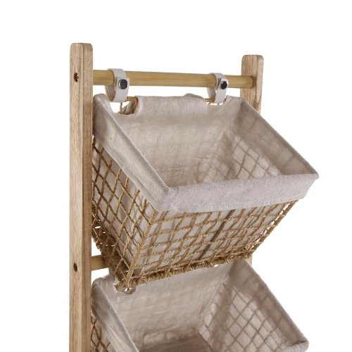 Badrumshyllor Versa Nadir Brun 35 x 125 x 35 cm