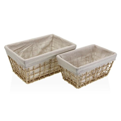 Tvttkorg Versa Nadir Brun Havsalger 22 x 15 x 32 cm