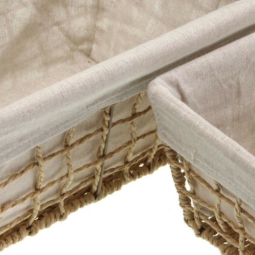 Tvttkorg Versa Nadir Brun Havsalger 22 x 15 x 32 cm