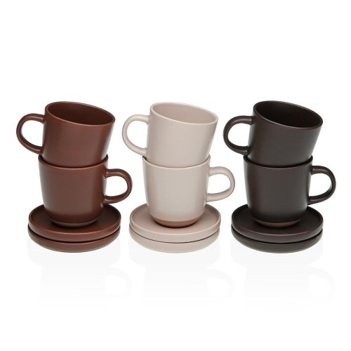 Kaffeset Versa Charlize Stengods