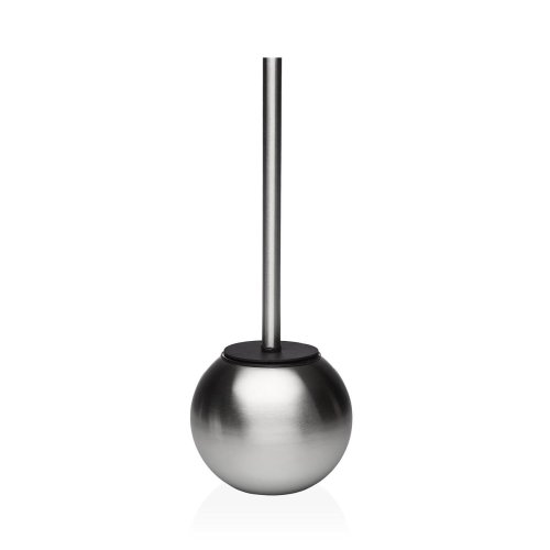 Toalettborste Versa Metall polypropen 13,5 x 36,5 x 13,5 cm