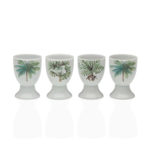 Sklset Versa Porslin 4,5 x 6,5 x 4,5 cm 4 Delar