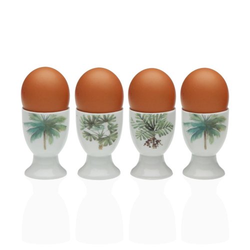 Sklset Versa Porslin 4,5 x 6,5 x 4,5 cm 4 Delar
