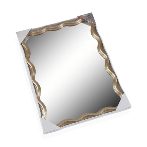 Vggspegel Versa Gyllene 2,6 x 70,2 x 50,2 cm
