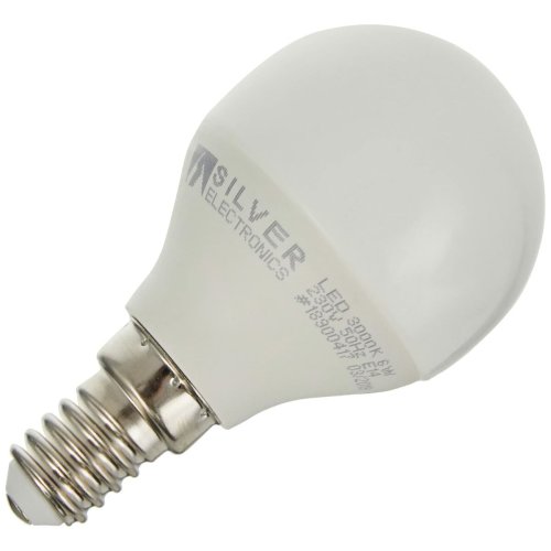 LED-lampa Silver Electronics ESFERICA PEQUE Vit 6 W E14 960 lm (