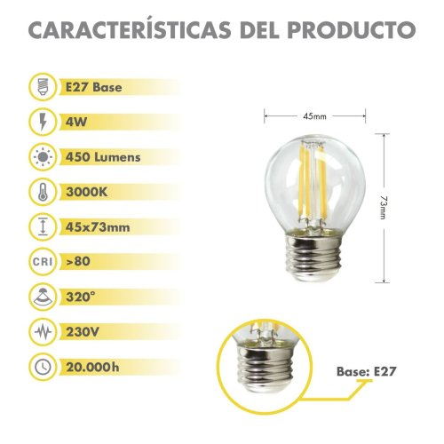 LED-lampa Silver Electronics 960327