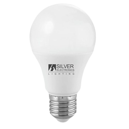 LED-lampa Silver Electronics ECO ESTANDAR E27 Vit