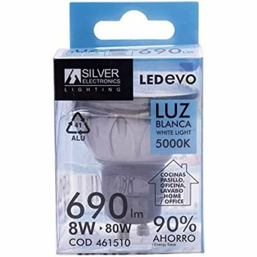 LED-lampa Silver Electronics Dicroica LED EVO 8W GU10 5000K 8 W