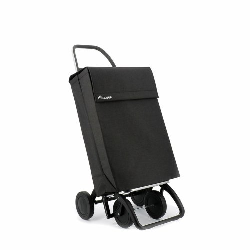 Kundvagn Rolser Jean Tweed Svart 43 L