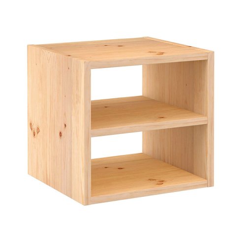 Bokhylla Astigarraga Dinamic 1 Brun Naturell Furu 36,2 x 33 x 36