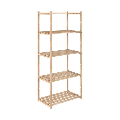 Bokhylla Astigarraga Natura 171 x 65 x 40 cm Naturell Tr Brun F