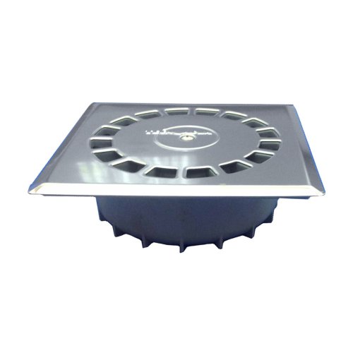 Avlopp Tecnoagua T-88 I PVC Rostfritt stl 11,7 x 11,7 x 4,4 cm