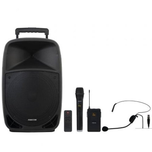 Brbar Bluetooth Hgtalare FONESTAR MALIBU-312 Svart 250 W