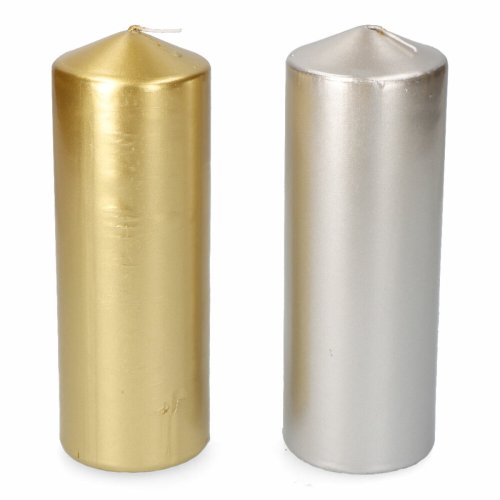 Ljus Gyllene Silvrig  7 x 20 cm 1 antal