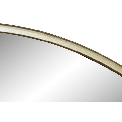 Vggspegel DKD Home Decor Gyllene Metall 75 x 3 x 75 cm