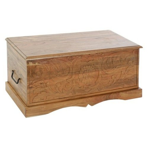 Kista DKD Home Decor Tr Kolonial Akaciatr 90 x 40 x 40 cm